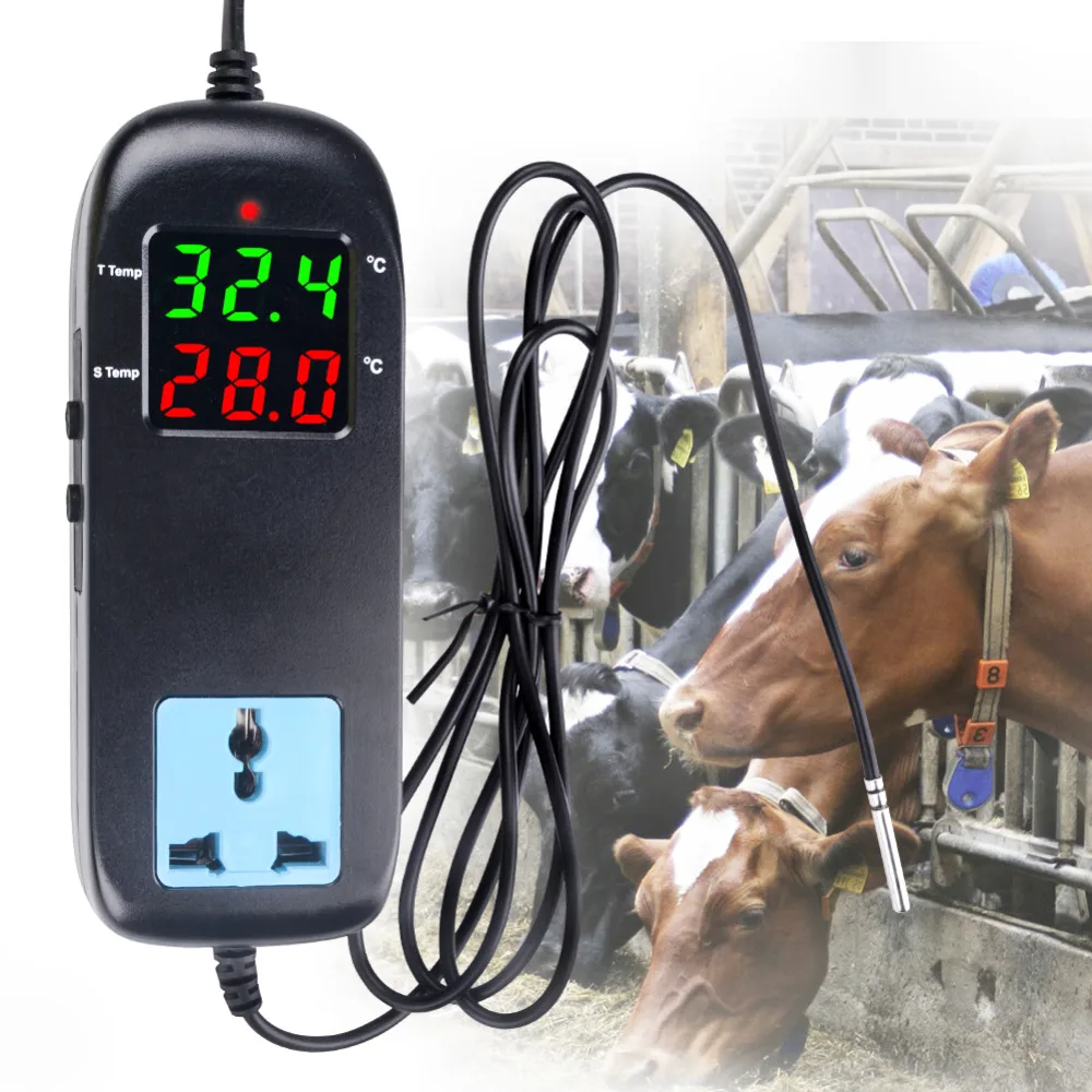 

MH2000 High-precision Intelligent Temperature Controller Electronic Socket for Home Cold Storage and Laboratory