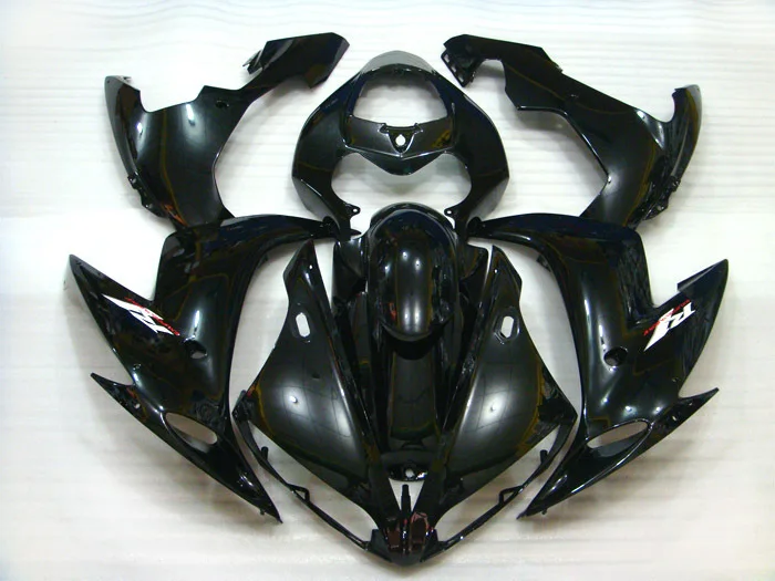 

Модная черная обтекательная формочка для кузова для YAMAHA 2004 2005 2006 YZF1000 R1 04-06 05(8) [CK818]