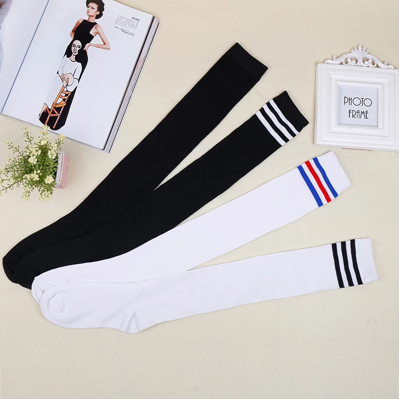 Kjaoi Girl Skirt Socks Uniform Cliff Jump Women Tube Socks Compression Socks 