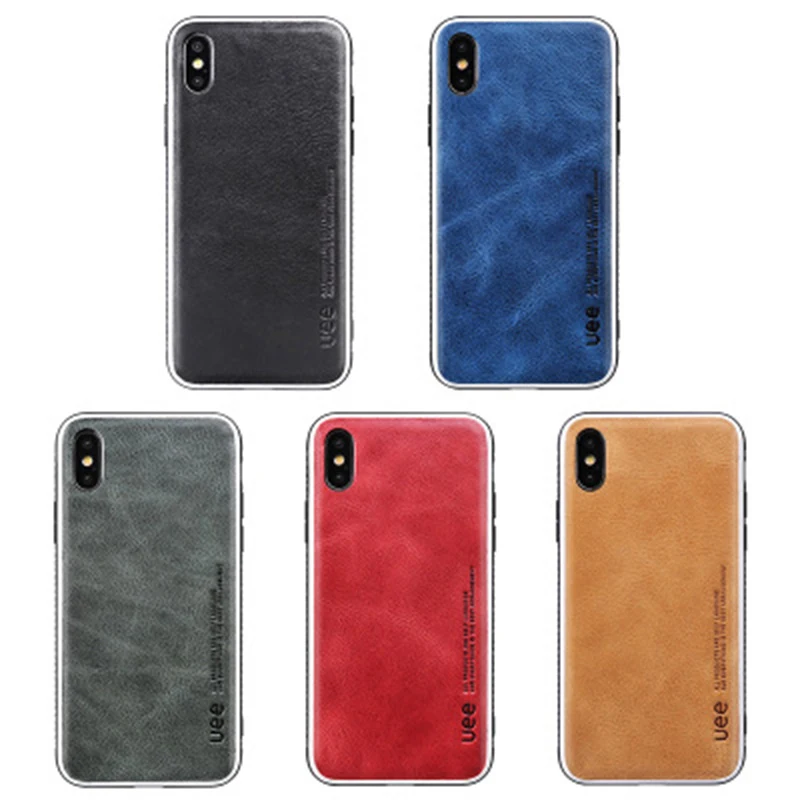 

iphoneX mobile phone shell leather iphoneXR protective cover XS Max leather phone case Mobile Phone Bags sale