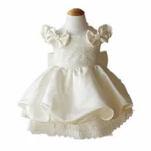 BBWOWLIN Baby Clothes 1 Year Birthday Dress Girl Party Christening Dress for Wedding Flowers First Communion