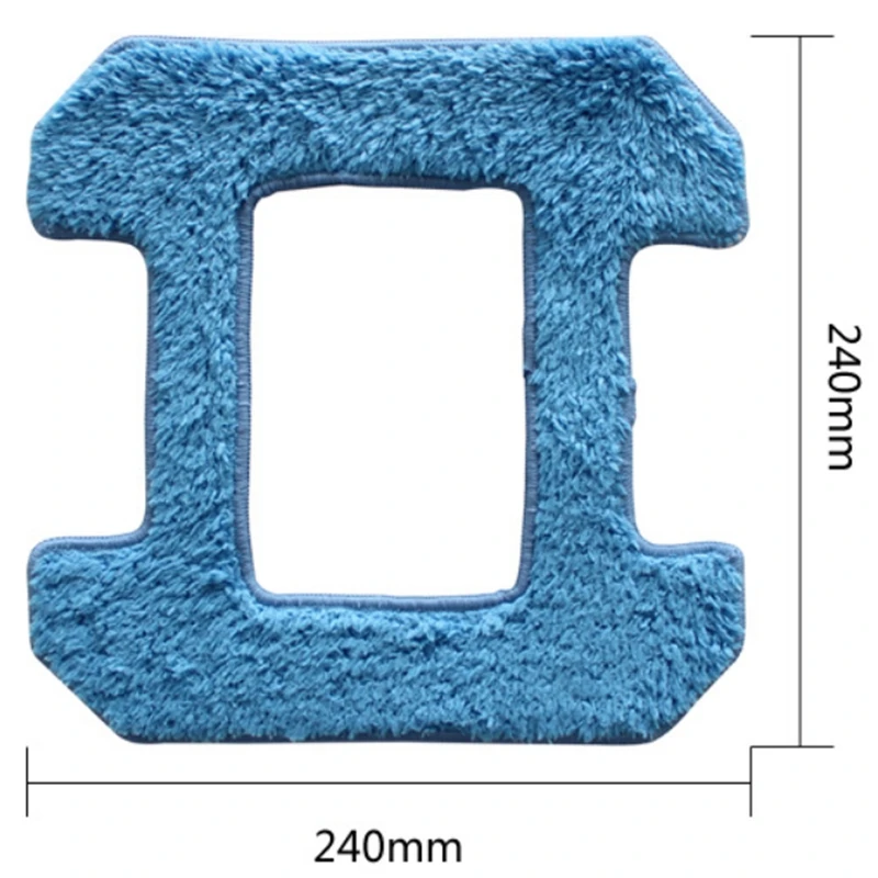 CSS Новинка 5 шт сухая Швабра для Hobot 268 для очистки окон Швабра Ткань для уборки стекла окна из микрофибры Чистящая часть