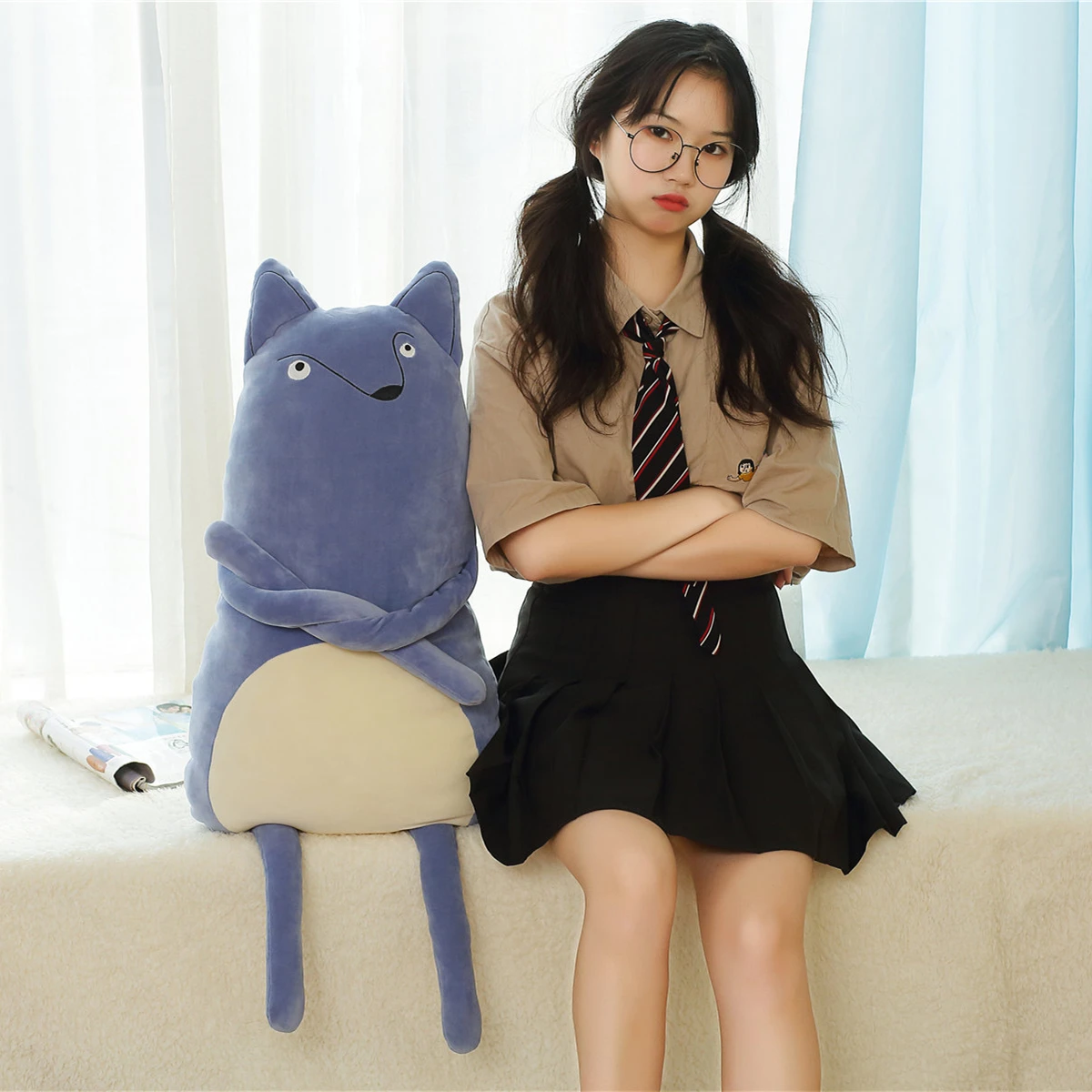 Lovely 1pc 70cm New Soft Animal Cartoon Fox Crocodile Rabbit Pillow Cushion Cute Plush Toy Stuffed 1 Lovely 1pc 70cm New Soft Animal Cartoon Fox Crocodile Rabbit Pillow Cushion Cute Plush Toy Stuffed 3