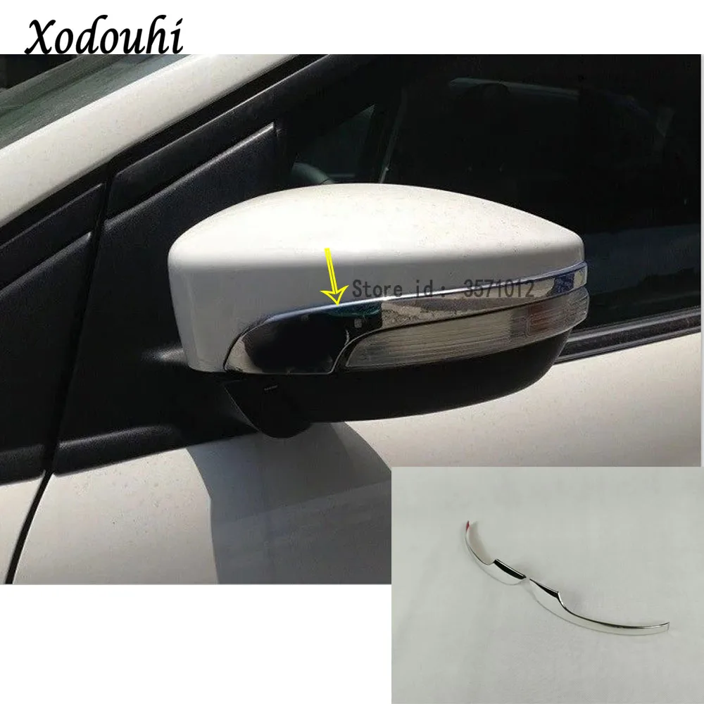 For Ford Kuga 2013 2014 2015 2016 car body ABS chrome back rear view