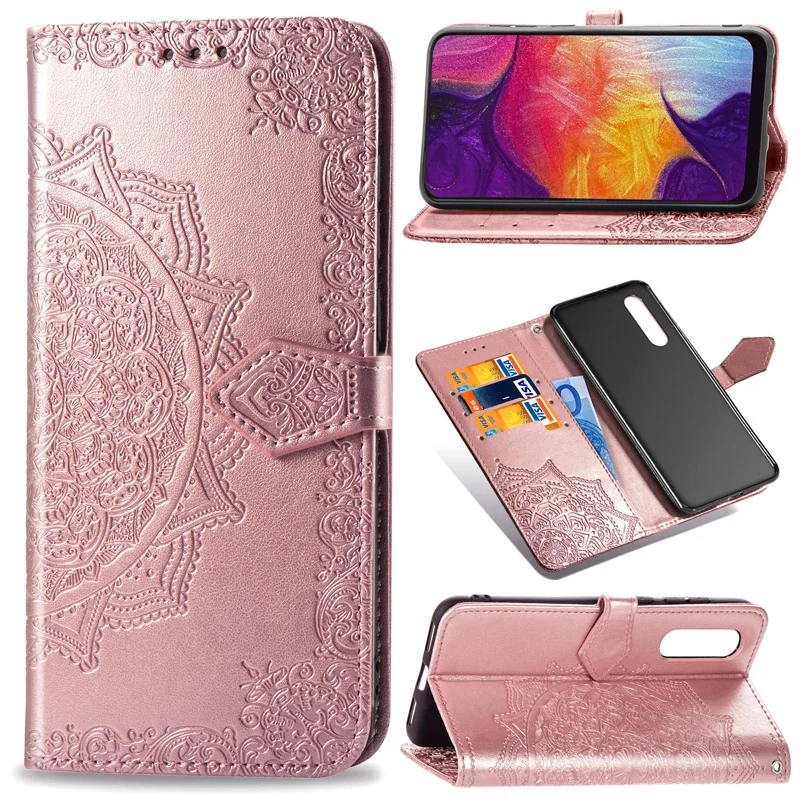

PU Leather Flip Case For Samsung Galaxy A50 Case A30 Smartphone Funda Wallet Cover Bag For Coque Samsung A4s Case A10 Soft Capa