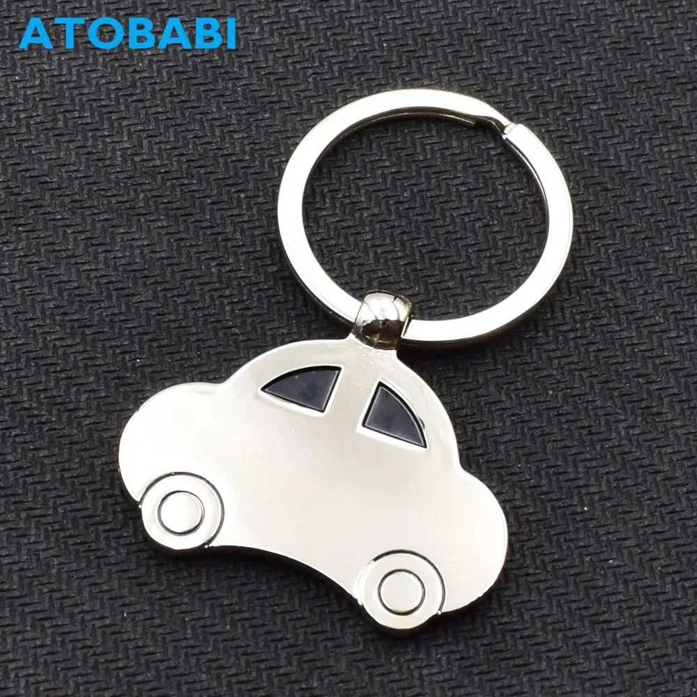 

Mini Car Styling Key Rings Metal Car Keyring Zinc Alloy Keychain Key Chain Holder for VW Polo Golf 4 5 3 MK7 Passat B8 B5 Beetle