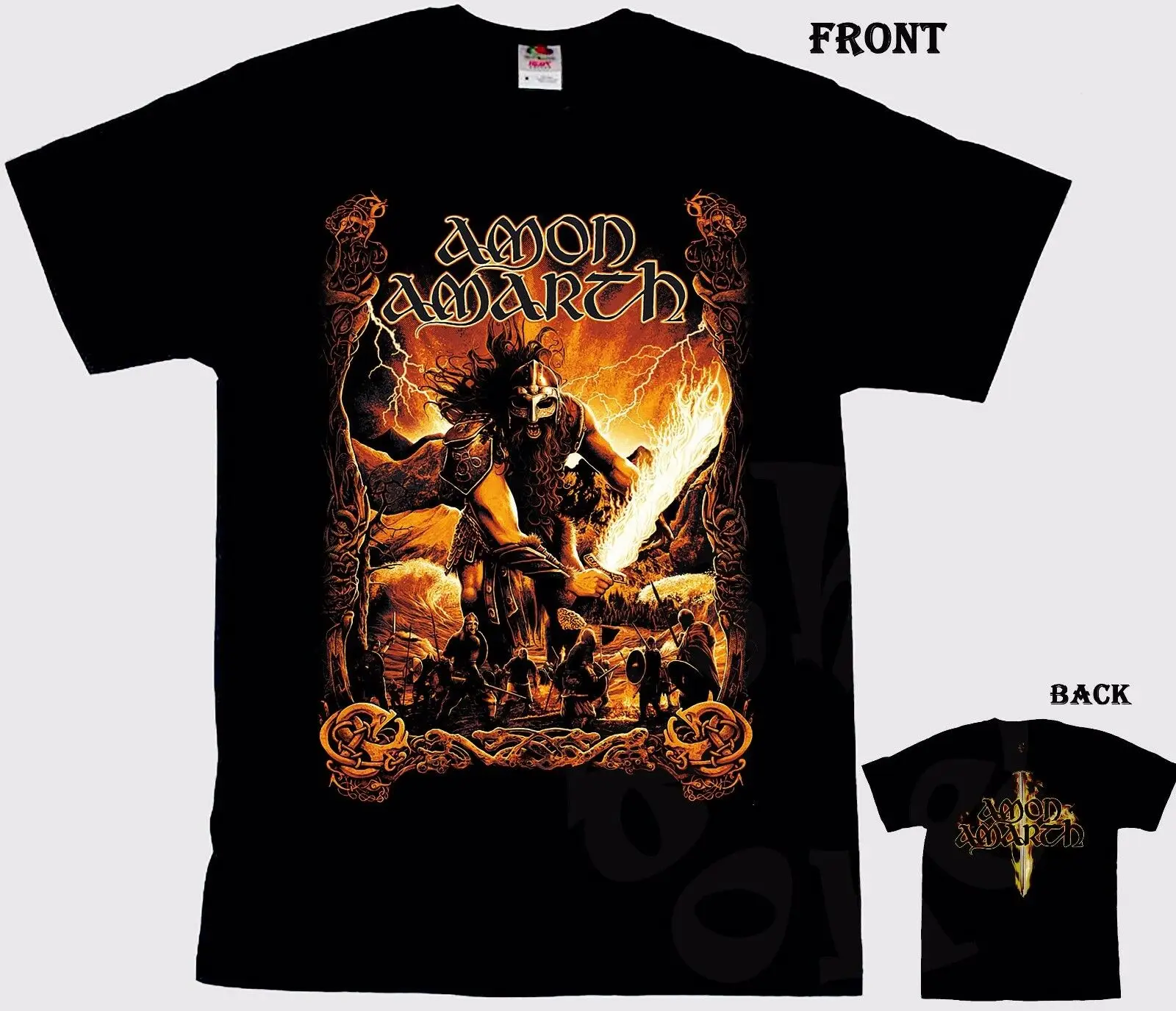

AMON AMARTH - Swedish death metal band - T-shirt sizes S to 6XL