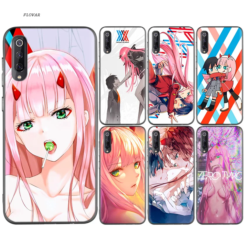 

Darling in the Franxx Zero Two Black TPU Printing Case For Xiaomi 9 8 A2 lite A1 Play Redmi Note 7 6 5 Pro 4X 4 5Plus Cover