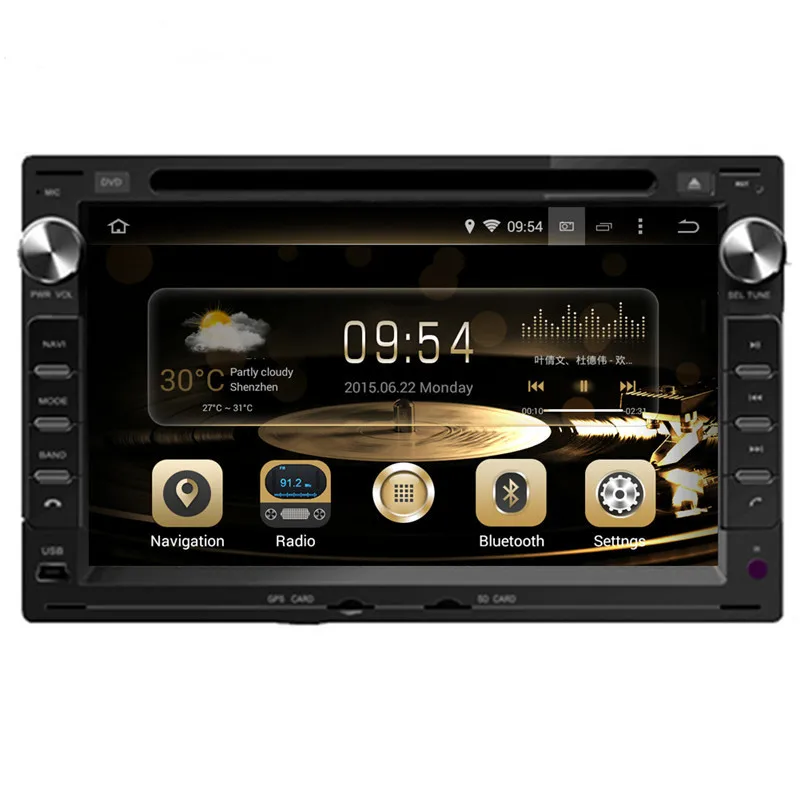 Top Ectwodvd Android 9.0 Car Multimedia DVD Player for VW CHICO 2004-2009 for SHARAN 2000-2009 for TRANSPORTER T4/T5 1998-2009 12