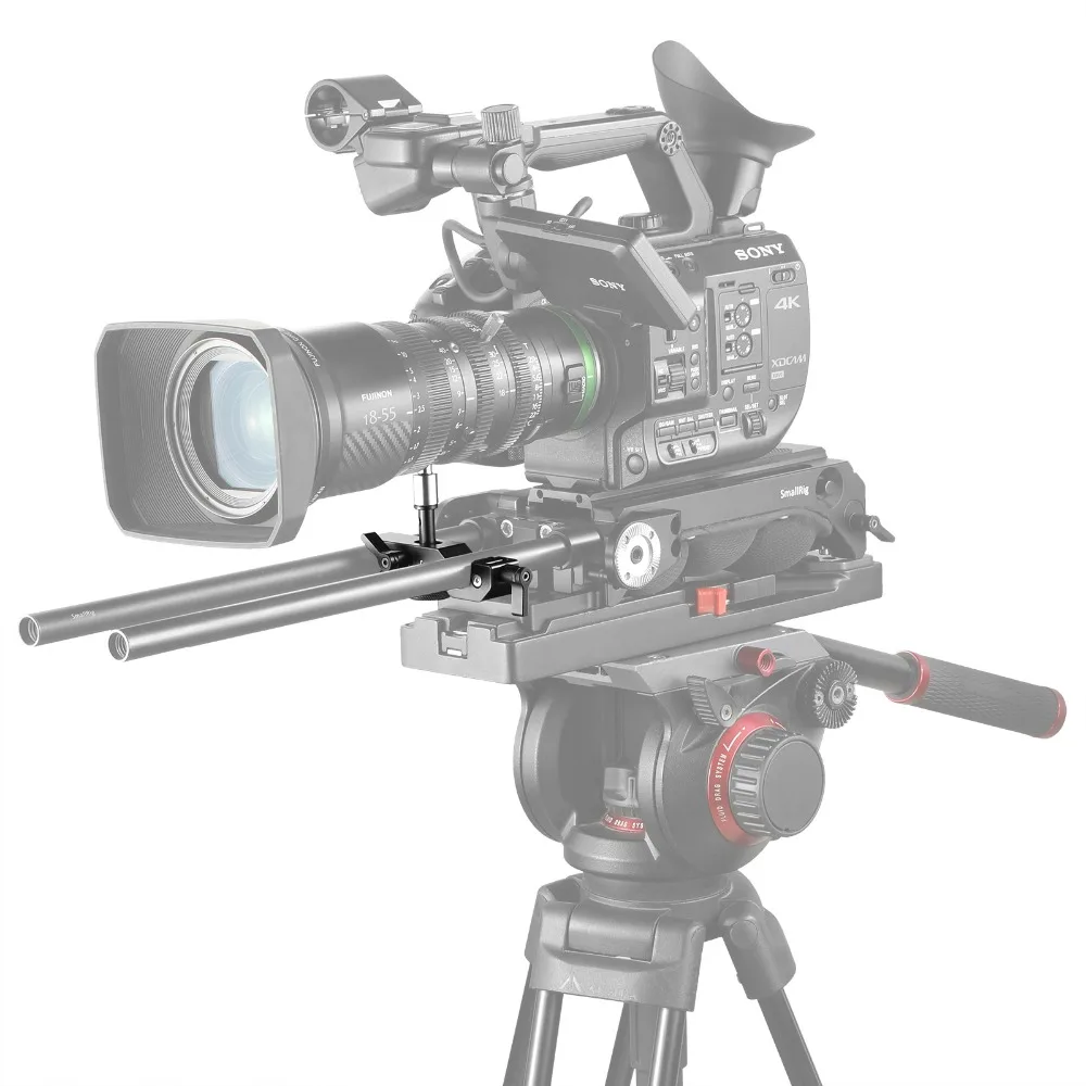 SmallRig 15 мм LWS поддержка объектива для Fujinon MK18 55mm и MK50 135mm T2.9 объектив (для Sony E Mount)