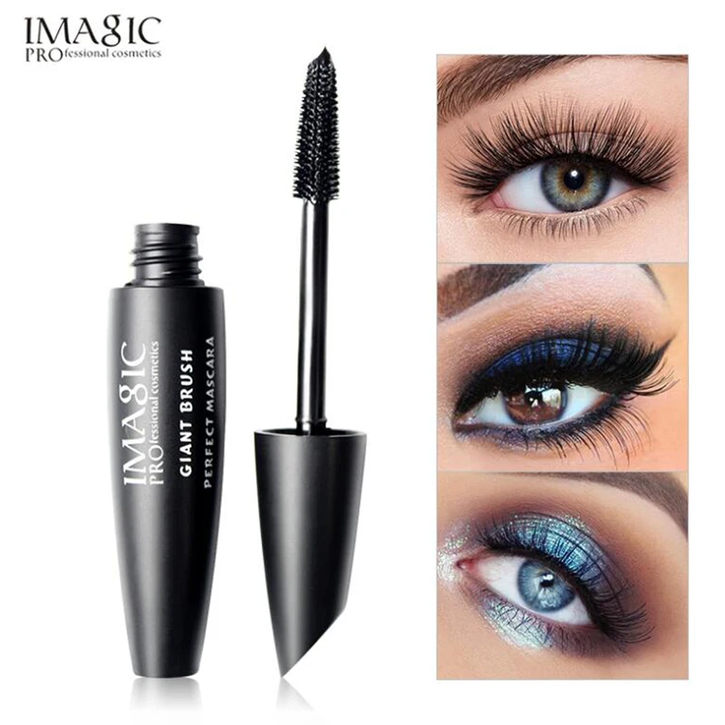 

IMAGIC Mascara Waterproof long lasting Black Curling extension Eyelash Cosmetics Extended Thick and Quick Dry Makeup
