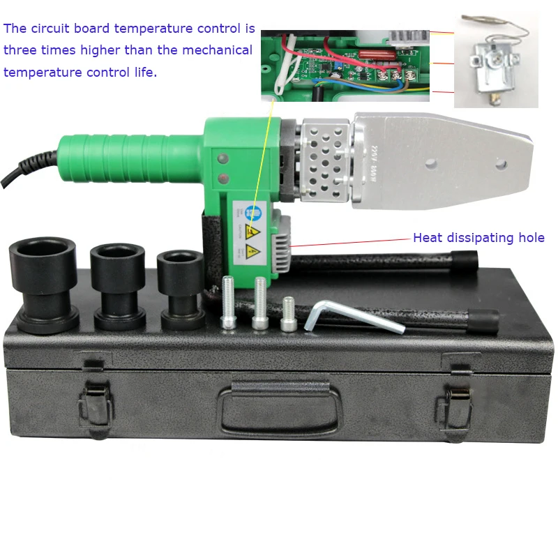 

20-32mm 220V Pipe Welding Machine Computer Automatic Thermost Plastic Pipe Welder PPR Welding Tool Water Pipe Welder for Heating