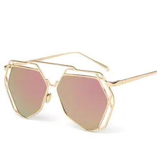 The new 2016 classic fashionable color film circle round ms frame sunglasses sunglasses, custom prescription sunglasses 1887