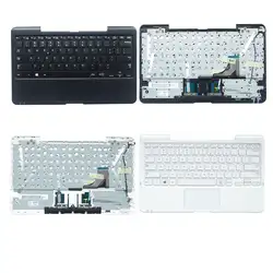 GZEELE ноутбука клавиатура с вырезами под ладонь для SAMSUNG XE700T1C XE500T1C 500T1C верхний чехол с тачпадом Английский Русский Америка; Россия