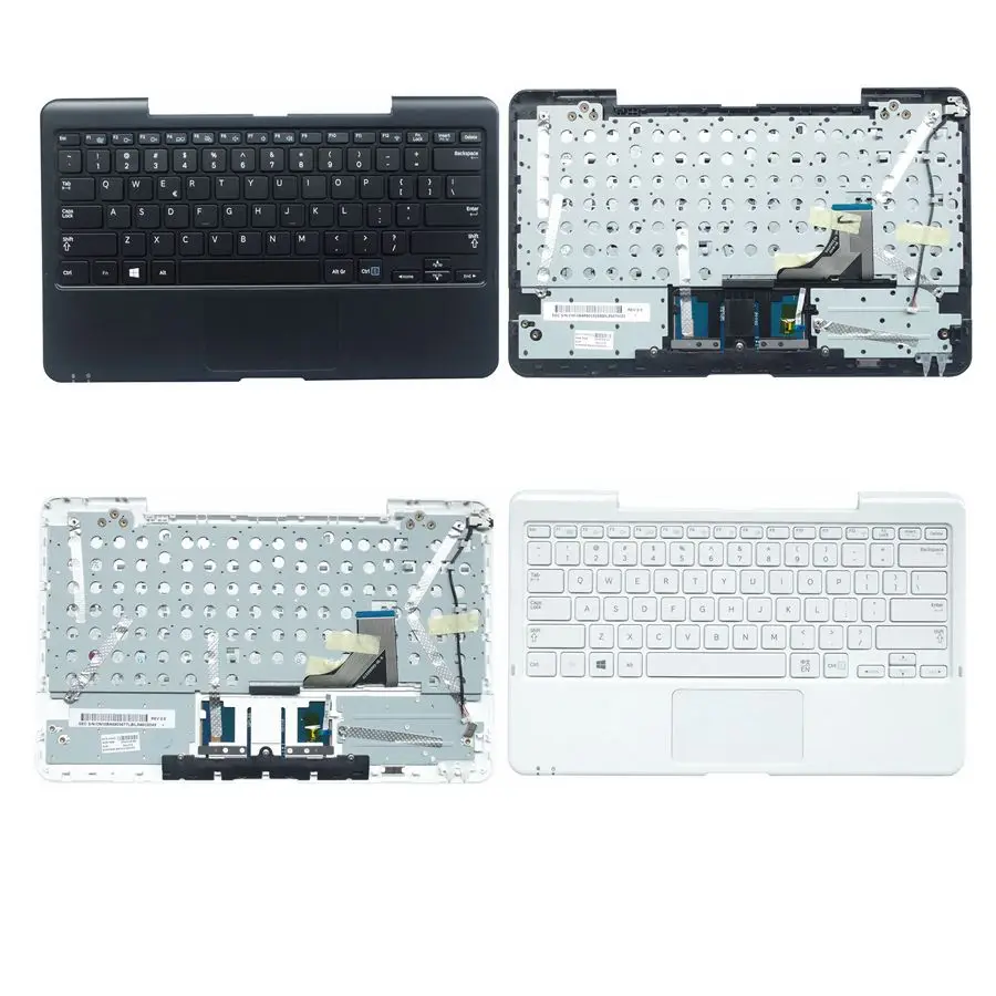 Клавиатура GZEELE для ноутбука SAMSUNG XE700T1C XE500T1C 500T1C верхняя панель с тачпадом