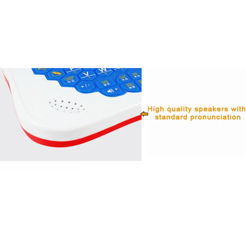 Tanie Maszyna do uczenia języka angielskiego i chińskiego dzieciak Laptop zabawka komputer angielski alfabet wymowa edukacyjne zabawki dla dziecka