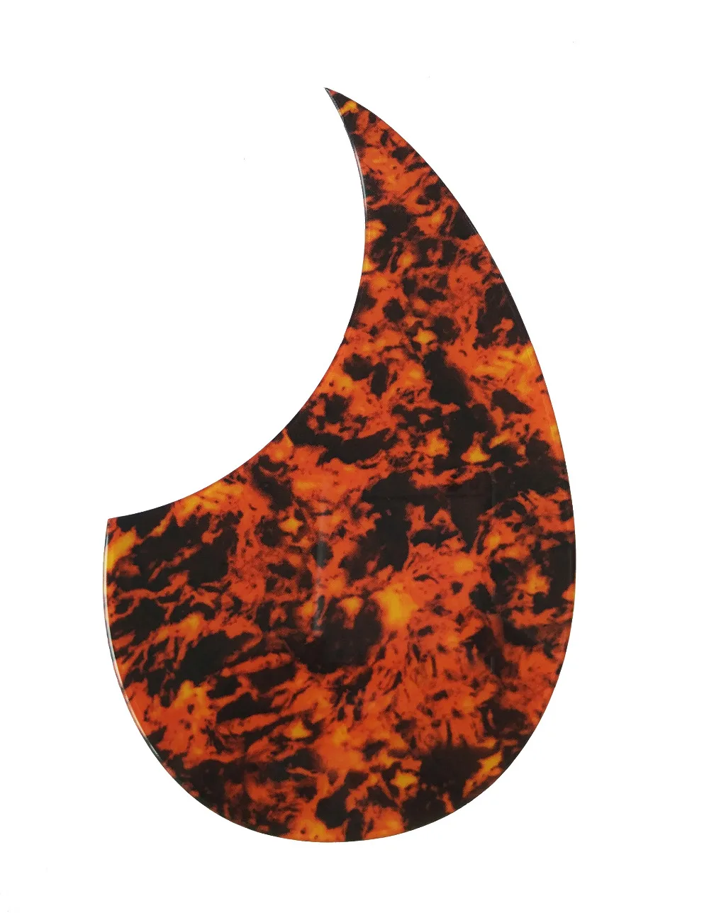 

Pleroo Custom Guitar pickgaurd - Great quality OM Acoustic Guitar pick Gaurd, Tortoise 3