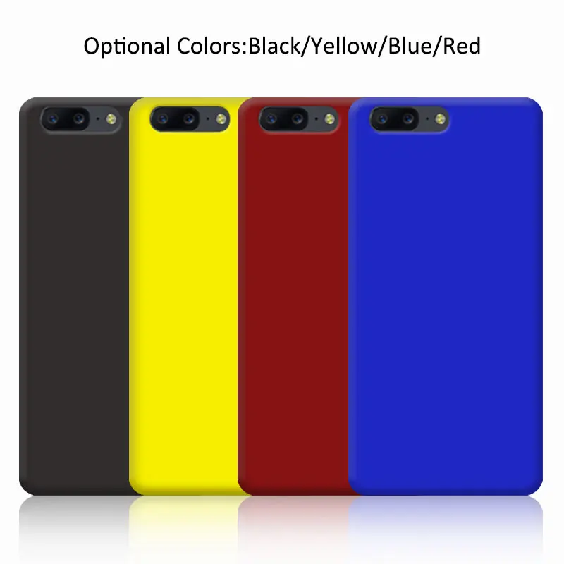 

Fashion Matte Frosted Hard Plastic for Oneplus 5 5.5inch Phone Case for Oneplus5 One Plus 5 A5000 Solid Color Case Cover