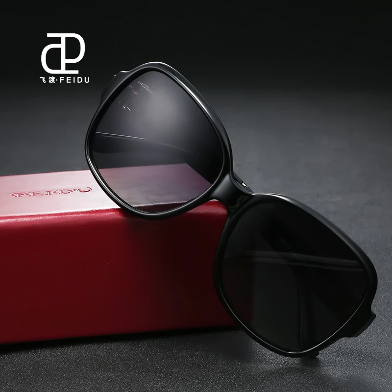 FEIDU Polarized Sunglasses Women Brand Original Designer Luxury