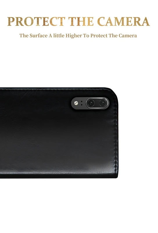 DZGOGO чехол для huawei P20 Lite Pro Роскошный чехол-книжка из натуральной кожи с подставкой для карт huawei P20 Pro Capa