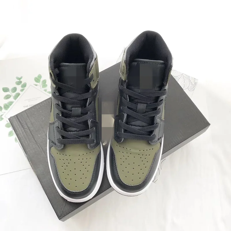 

2019 New Hot sale Fashion and Brand Green Men's shoes for Male Athletic Basket Sneakers Max size 46