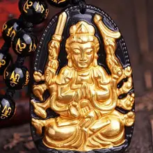 Легкие цепи подвеска Колье и Авалокитешвара крыса натальный Будда патрон