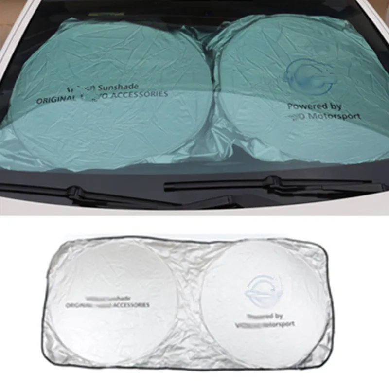 

1pcs 150X70cm Car Sunshade Sun Shade Windshield Cover Front Rear Window For Volvo Xc60 S60 s40 S80 V40 V60 v70 v50 850 c30 XC90
