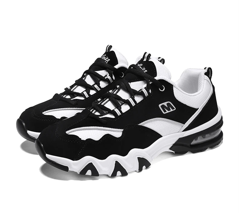 Brand High Top Lovers Air Black White Tenis Sneakers Fashion Shoes Men Casual Breathable Mesh Lace Up Hot Mens Shoe (11)