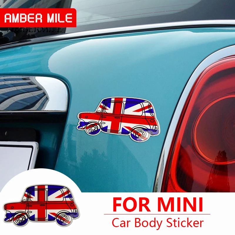 AMBERMILE для Mini Cooper R55 R56 R57 R58 R59 R60 R61 F54 F55 F56 F57 F60 наклейка для Mini Cooper One S наклейки для кузова автомобиля