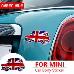 AMBERMILE для Mini Cooper R55 R56 R57 R58 R59 R60 R61 F54 F55 F56 F57 F60 наклейка для Mini Cooper One S наклейки для кузова автомобиля