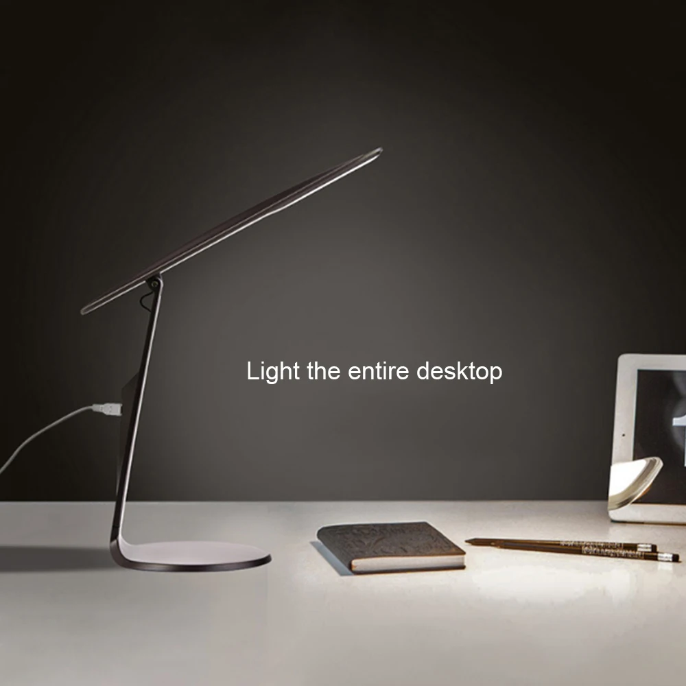

New Dimmable LED Sensor Desk Light Eye-Protection Lamp Flexible Night Lighting Table Lamp With USB Charging Cable