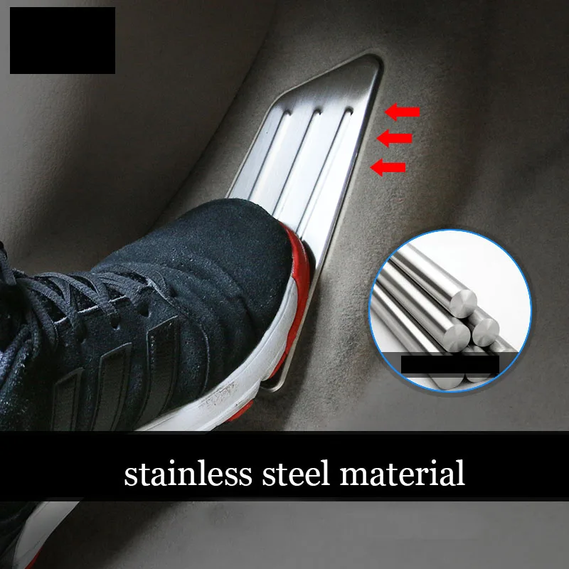 

lsrtw2017 stainless steel car driver side foot rest pedal for toyota corolla 2013 2014 2015 2016 2017 2018 e170