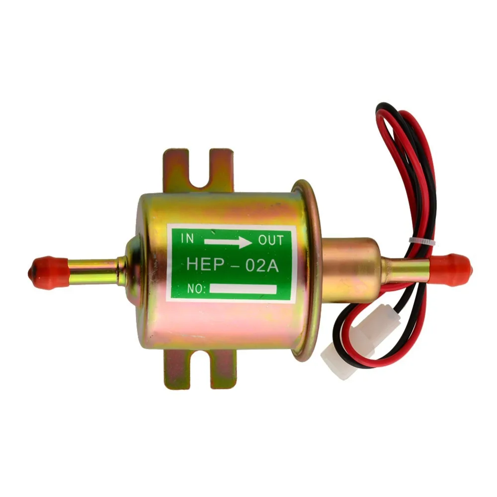Universal 12V Oil Gas Diesel Inline Low Pressure Electric Fuel Pump