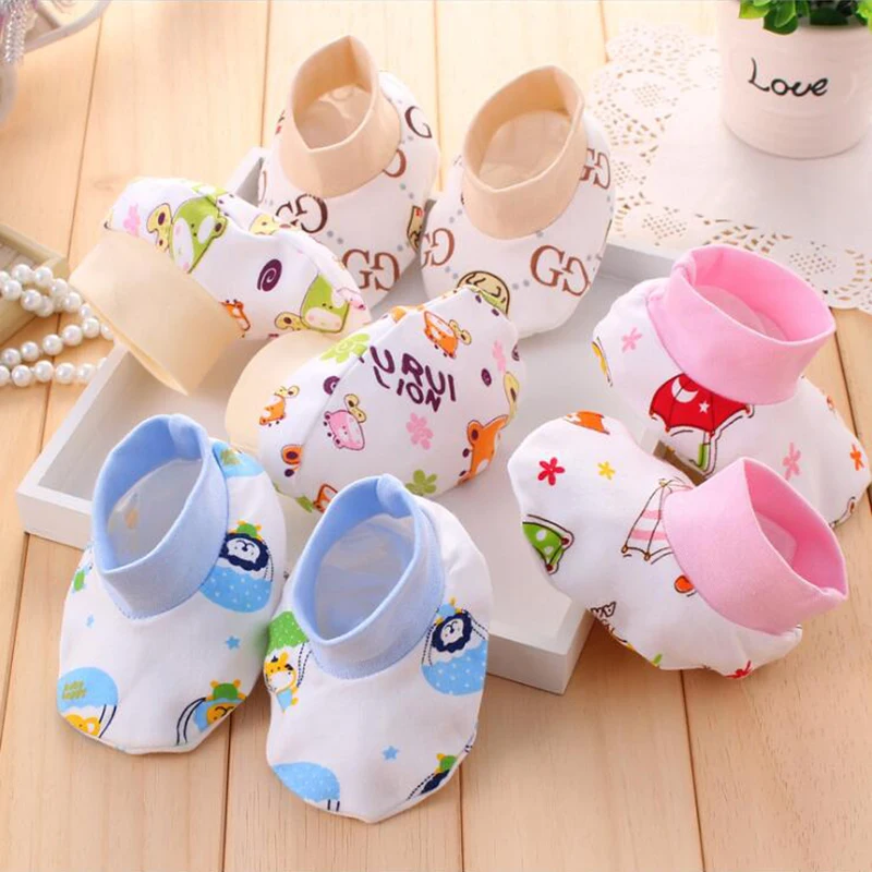 

Infant Baby Cute Foot Socks For Girls Boys Babe 0-3 Months Newborns Shoes Cotton Animal Cartoon Toddler Comfortable Shoe
