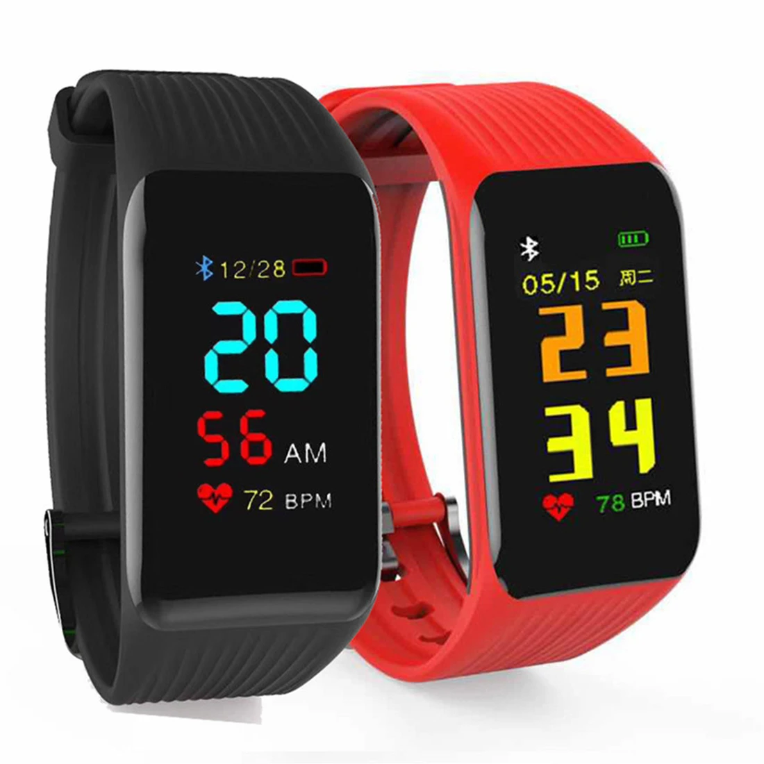 Watch Smart Bracelet K1 Bluetooth Sports Waterproof Smart Watchh Wearable Devices For IOS Android