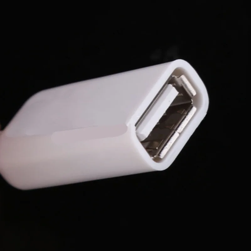 12v Car 3.5mm Male AUX Audio Plug to USB 2.0 Female Converter Adapter Cable New