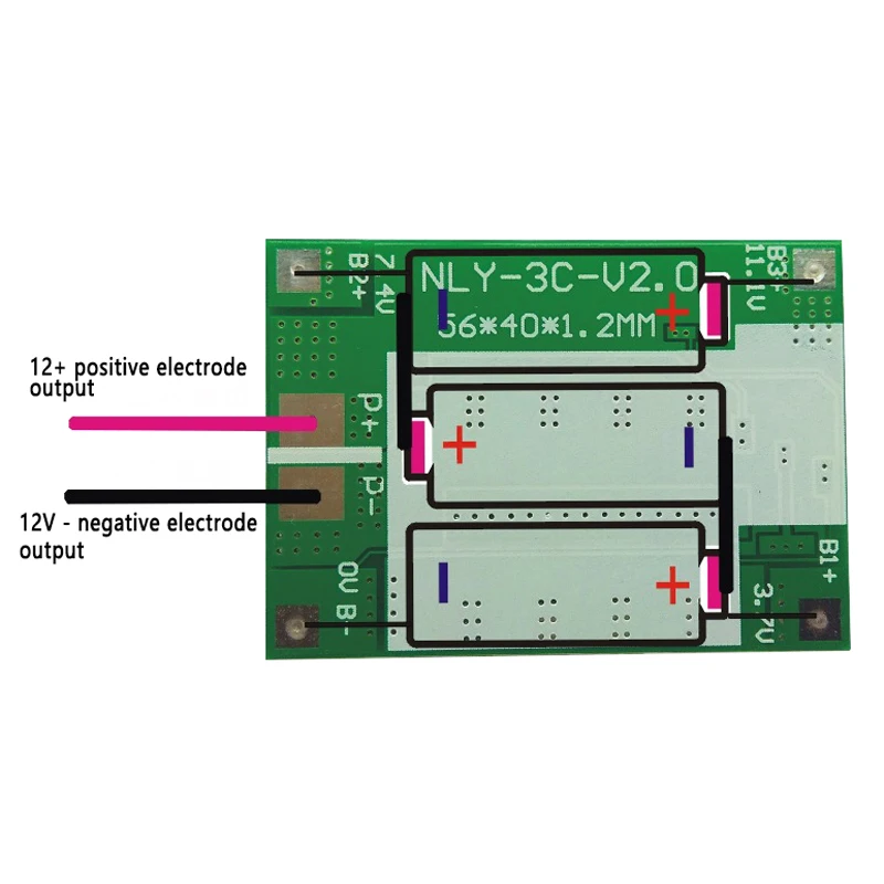 3S 25A 3S 40A BMS 18650 литий-ионный аккумулятор балансир PCM Lipo литиевая зарядка Защитная печатная плата PCB с балансом DIY