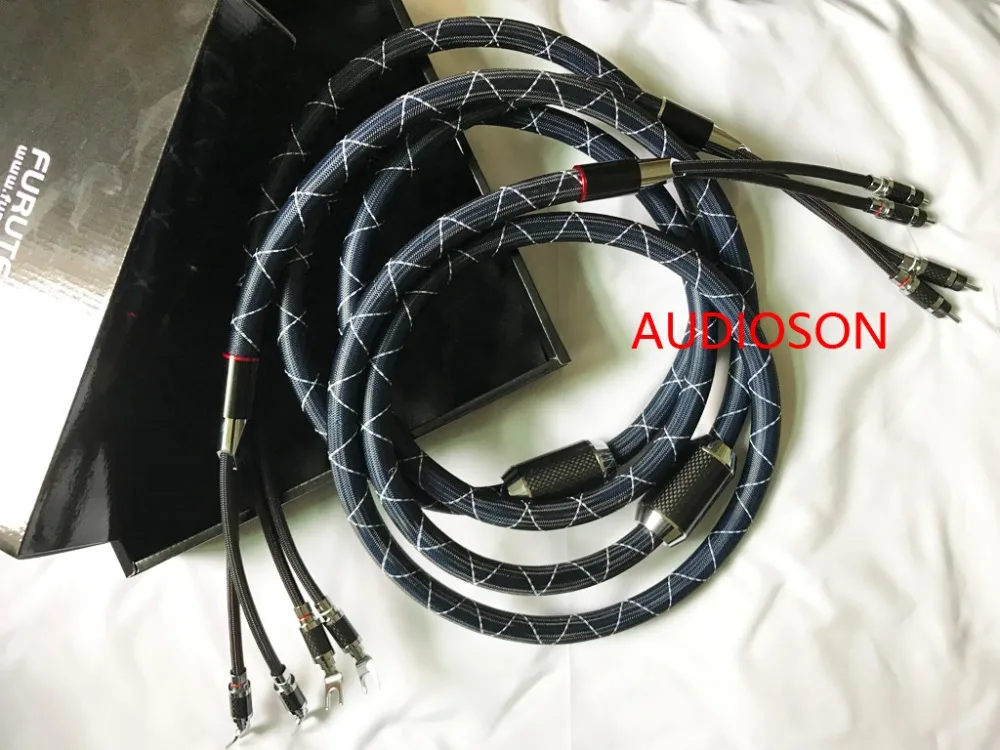 

Top-of-the-line Hi-Fi audio NanoFlux Speaker Cable with carbon fibre