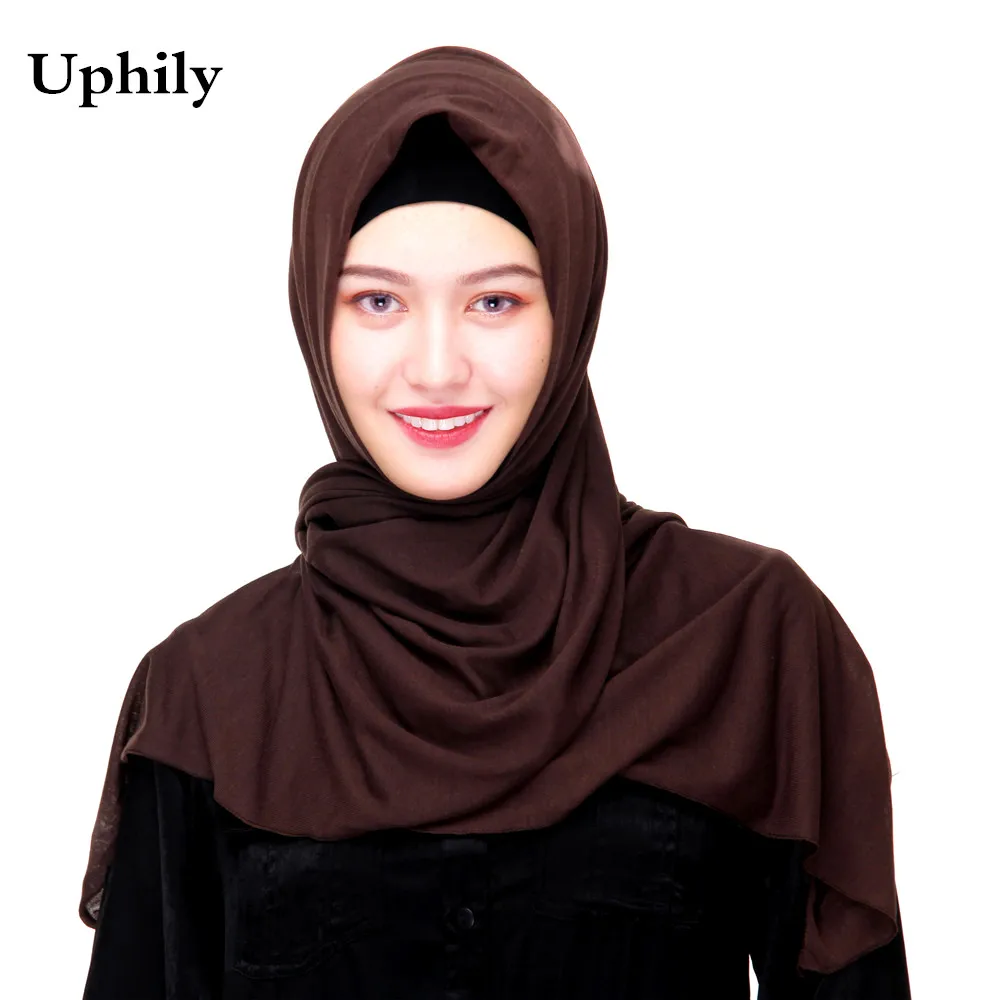 Stock Clearance high quality jersey scarf cotton hijabs turban muslim