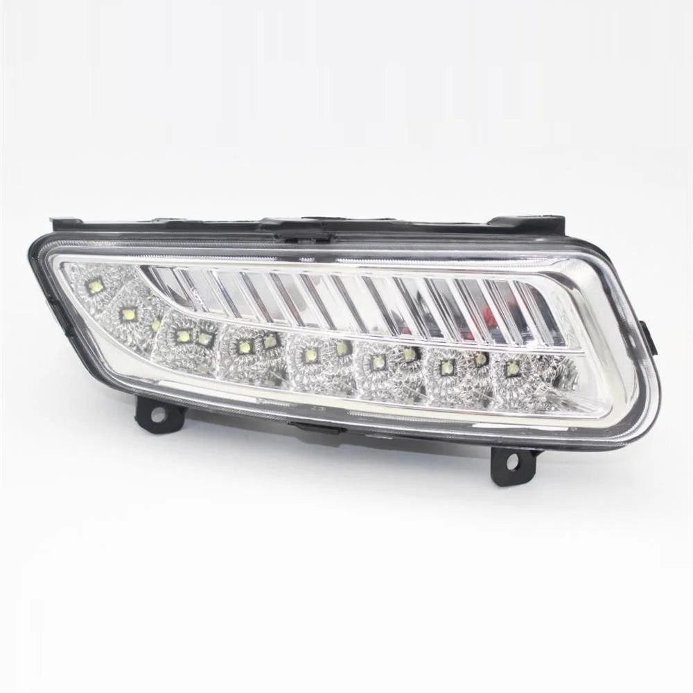  2pcs x LED DRL For VW Polo 6R 2010 2011 2012 2013 2014 Car-styling Front LED DRL Daytime Running Li - 32984922200