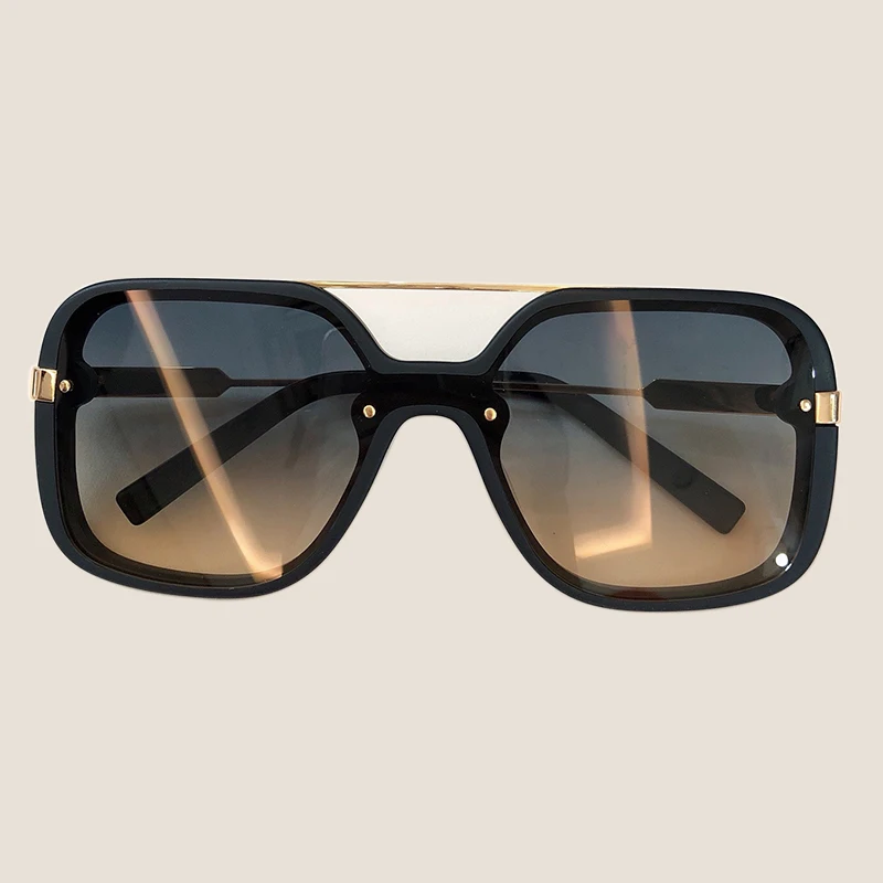 No1 Sunglasses Новые модные квадратные солнцезащитные очки для женщин брендовые дизайнерские ретро зеркальные негабаритные солнцезащитные очки Винтажные Солнцезащитные очки Lunette De Soleil Femme - Цвет линз: No1 Sunglasses
