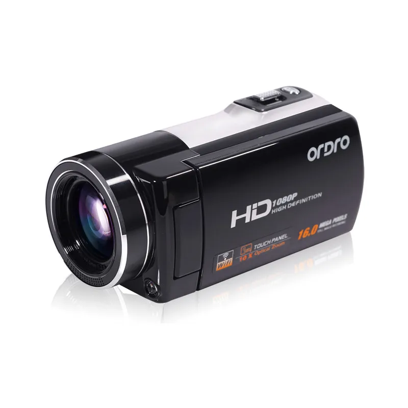 Ordro домашняя Цифровая видеокамера HD 1080P 16MP с поддержкой wifi