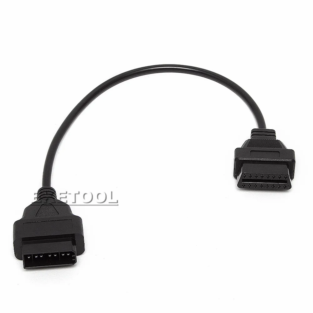 OBD1 14Pin для OBD2 16Pin для Nissan транспортных средств Удлинительный кабель подходит для Nissan 14Pin автомобиля конвертер адартер диагностический адаптер