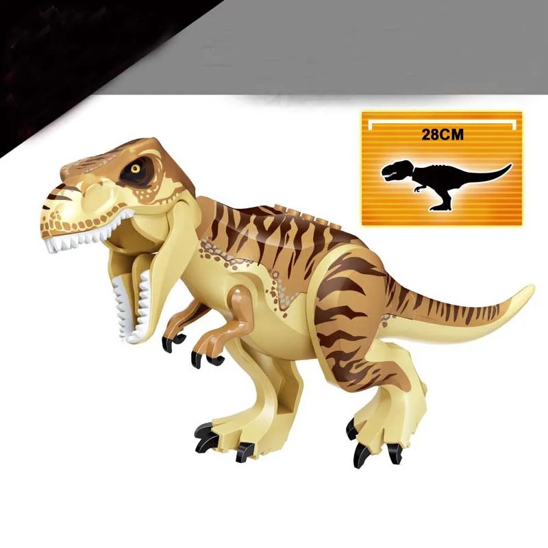 Brutal Raptor Building Jurassic Blocks World 2 Park Dinosaur Figures Bricks Dino Toys For Children Legoing Dinosaurios Christmas