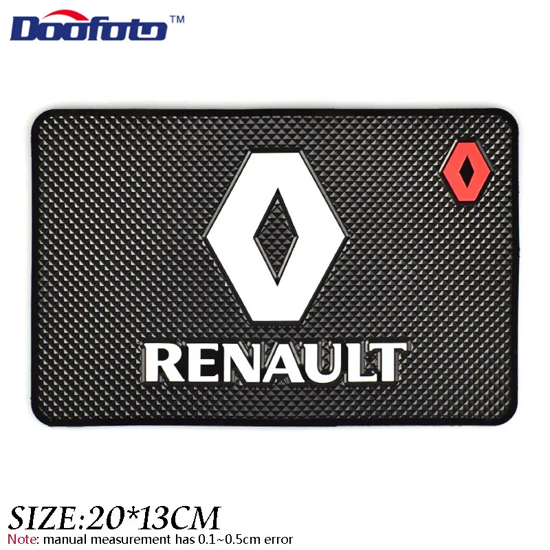 Коврик Doofoto для стайлинга автомобиля подходит Renault Megane 2 3 Duster Logan Clio Laguna Captur