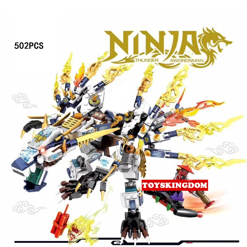 

2017 ghost Phantom Ninja Storm Holy wings dragon knights building block model zane swordsman figures bricks toys for boys gifts