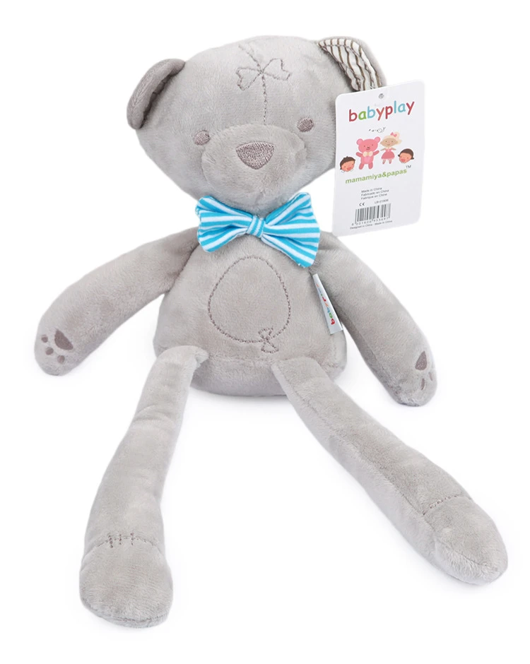 sleeping baby bear toy