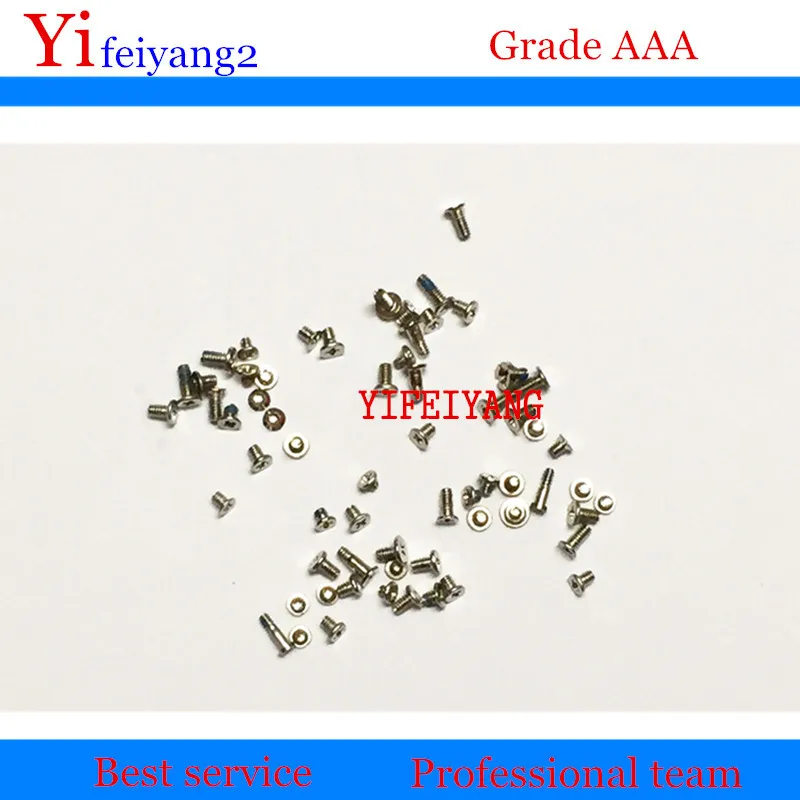 100 набор YIFEIYANG полный набор винтов с Нижние Винты для iPhone 6 S/6 S Plus запасные части
