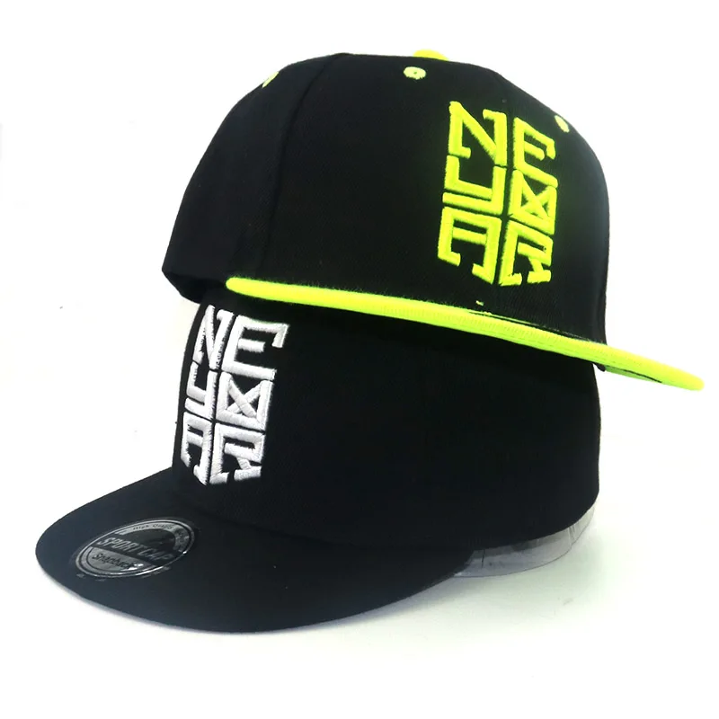 

2018 Brand hat Children Soccer Star Neymar NJR caps bone Embroidery Kids Baseball Cap Hat Boys Girls Sports Snapback Hip-hop Cap