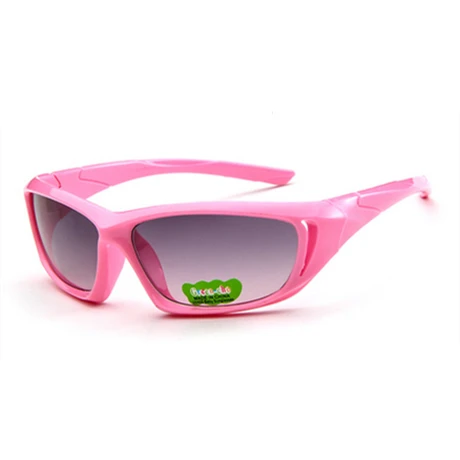 Брендовые дизайнерские детские прекрасные Солнцезащитные очки детские очки Защита Oculos De Sol детские солнцезащитные очки gilr sunglass - Цвет линз: Розовый